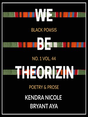 cover image of We Be Theorizin